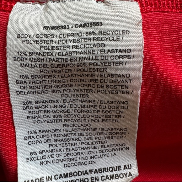 Nike Women"s Dri-Fit Geometric Print Tank Top Built In Bra Size S - Picture 8 of 11